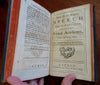 Jean de la Bruyere French Philosopher Collected Works 1713 Rowe leather 2 v. set