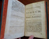 Jean de la Bruyere French Philosopher Collected Works 1713 Rowe leather 2 v. set