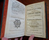 Jean de la Bruyere French Philosopher Collected Works 1713 Rowe leather 2 v. set