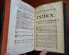 Jean de la Bruyere French Philosopher Collected Works 1713 Rowe leather 2 v. set