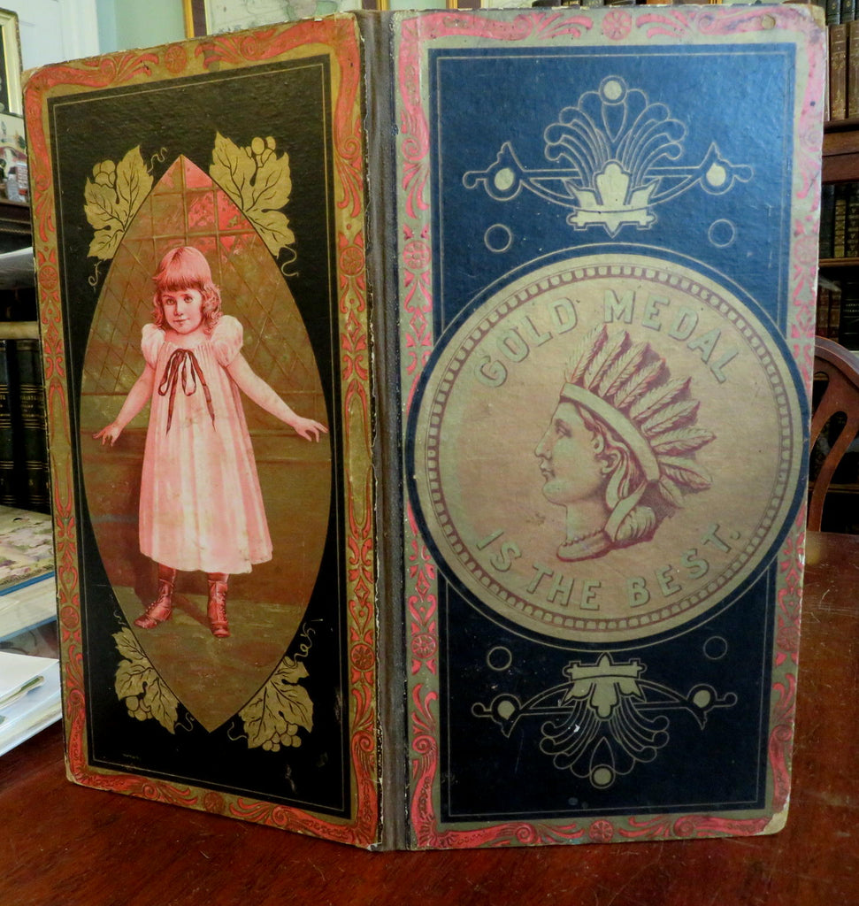 Gold Medal Baking Soda Advertising Checkboard c. 1895 Saleratus promotional item