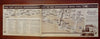 Chicago World Fair 1933 Tourist Pictorial Exhibition Map Greyhound Bus Souvenir