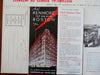 Boston Mass. Hotel Kenmore Cartoon Pictorial Map 1942 tourist brochure map