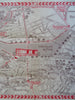 Boston Mass. Hotel Myles Standish c. 1940's cartoon pictorial city plan map
