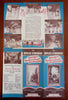Boston Mass. Hotel Myles Standish c. 1940's cartoon pictorial city plan map