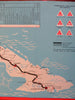 Cuba Automobile Tourism Advertising Brochure c. 1940's sightseeing map guide