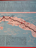 Cuba Automobile Tourism Advertising Brochure c. 1940's sightseeing map guide
