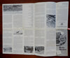 Rocky Mountain National Park Colorado Trails Museums 1950 tourist souvenir map