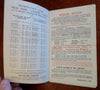"Philadelphia" American Line Passenger List 1907 souvenir booklet ship rules