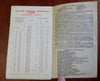 "Philadelphia" American Line Passenger List 1907 souvenir booklet ship rules