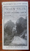 Seven Falls South Cheyenne Canyon Colorado c. 1900 advertising tourist pamphlet