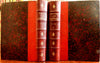 Life of Madame Elizabeth Sister Louis XVI French 2 vols 1870 red leather books