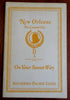 New Orleans Louisiana Tourist Guide 1931 Southern Pacific illustrated promo book