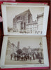 Utrecht Netherlands 1890's pictorial souvenir album street scenes 12 city views