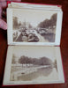 Utrecht Netherlands 1890's pictorial souvenir album street scenes 12 city views