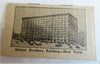 Gimbel Brothers New York Bankers 1912 calendar rare miniature promo booklet