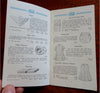 Arnold Knit Baby Clothes c. 1910-20's pictorial advertising booklet diapers