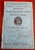 Brazil Chagos Islands 1886 Royal Geographic Society Stanford periodical w/ maps