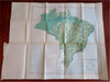 Brazil Chagos Islands 1886 Royal Geographic Society Stanford periodical w/ maps