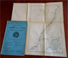 Andes America Mozambique Africa 1884 Royal Geographic Society Stanford w/ maps