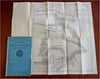 Greater Tibet exploration Red Sea Colonies 1885 rare RGS periodical 2 lg. maps