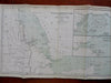 Greater Tibet exploration Red Sea Colonies 1885 rare RGS periodical 2 lg. maps