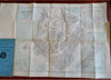 New Zealand & Free State of Congo 1885 rare RGS periodical 2 large detailed maps