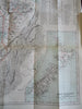 New Zealand & Free State of Congo 1885 rare RGS periodical 2 large detailed maps