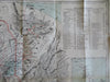 New Zealand & Free State of Congo 1885 rare RGS periodical 2 large detailed maps