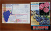 Burgess Seed & Plant Co. Gardening Flowers 1939 mail order catalog w/ envelope
