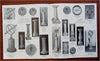 Erkins Studios Garden Ornaments Statues c. 1950 pictorial advertising catalog