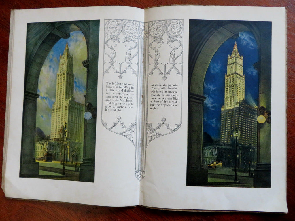 Woolworth Building New York Cathedral of Commerce 1916 Souvenir Booklet