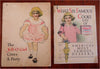 Jell-O Advertising Booklets Lot x 2 Pictorial Promo Books c. 1915 recipes