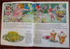 Jell-O Advertising Booklets Lot x 2 Pictorial Promo Books c. 1915 recipes