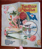 Oriental Steamship Company Japan China India c. 1910 travel brochure w/ map