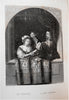 Art Treasures of Germany Famous Paintings 1870's huge leather plate book