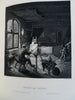Art Treasures of Germany Famous Paintings 1870's huge leather plate book