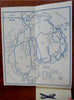 Mt. Desert Island Passbook Maine Acadia National Park Bar Harbor 1954 guide book