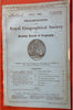 Cape Delgado Bay East Africa 1883 Royal Geographic Society periodical w/ map