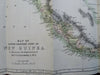 New Guinea map Japan Ethnography Brazil Travel 1887 RGS periodical w/ maps