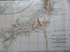 New Guinea map Japan Ethnography Brazil Travel 1887 RGS periodical w/ maps