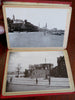 Dresden Germany Tourist Souvenir Album 1887 pictorial book 12 street scene views
