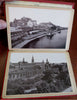 Dresden Germany Tourist Souvenir Album 1887 pictorial book 12 street scene views