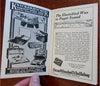 Georgia Travel Map Hotel & Railroads Mileage Directory 1925 tourist info book