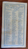 Berkshires Massachusetts Real Tour Road Map c. 1922 tourist folding map promo