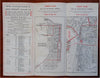 Savannah Georgia Hotel Promo Tourist Maps c. 1920's Jacksonville FL Brochure