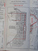 Savannah Georgia Hotel Promo Tourist Maps c. 1920's Jacksonville FL Brochure