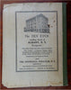 Hudson River New York Cruise Guide 1902 pictorial tourist book w/ long river map