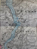Hudson River New York Cruise Guide 1902 pictorial tourist book w/ long river map