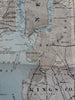 Hudson River New York Cruise Guide 1902 pictorial tourist book w/ long river map